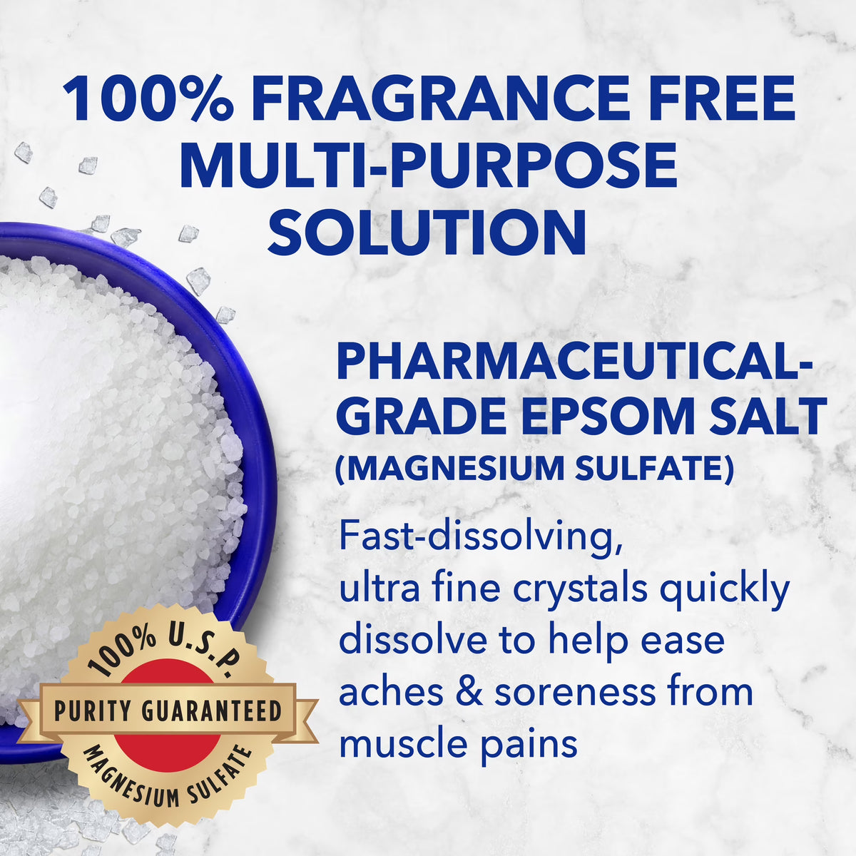 Dr Teal's Pure Epsom Salt Therapeutic Soak – 6 lbs