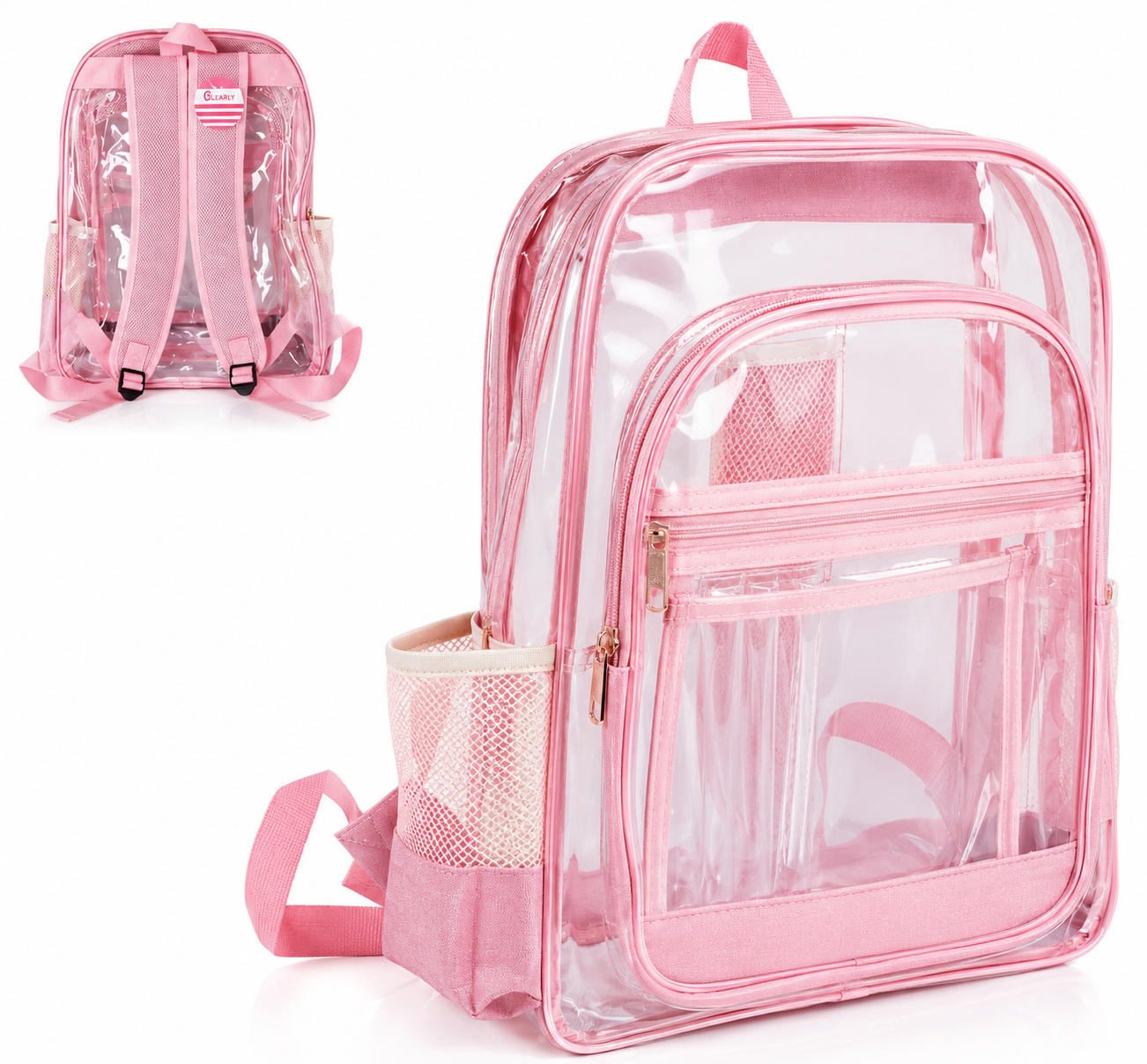 C&L PVC Clear – Backpack