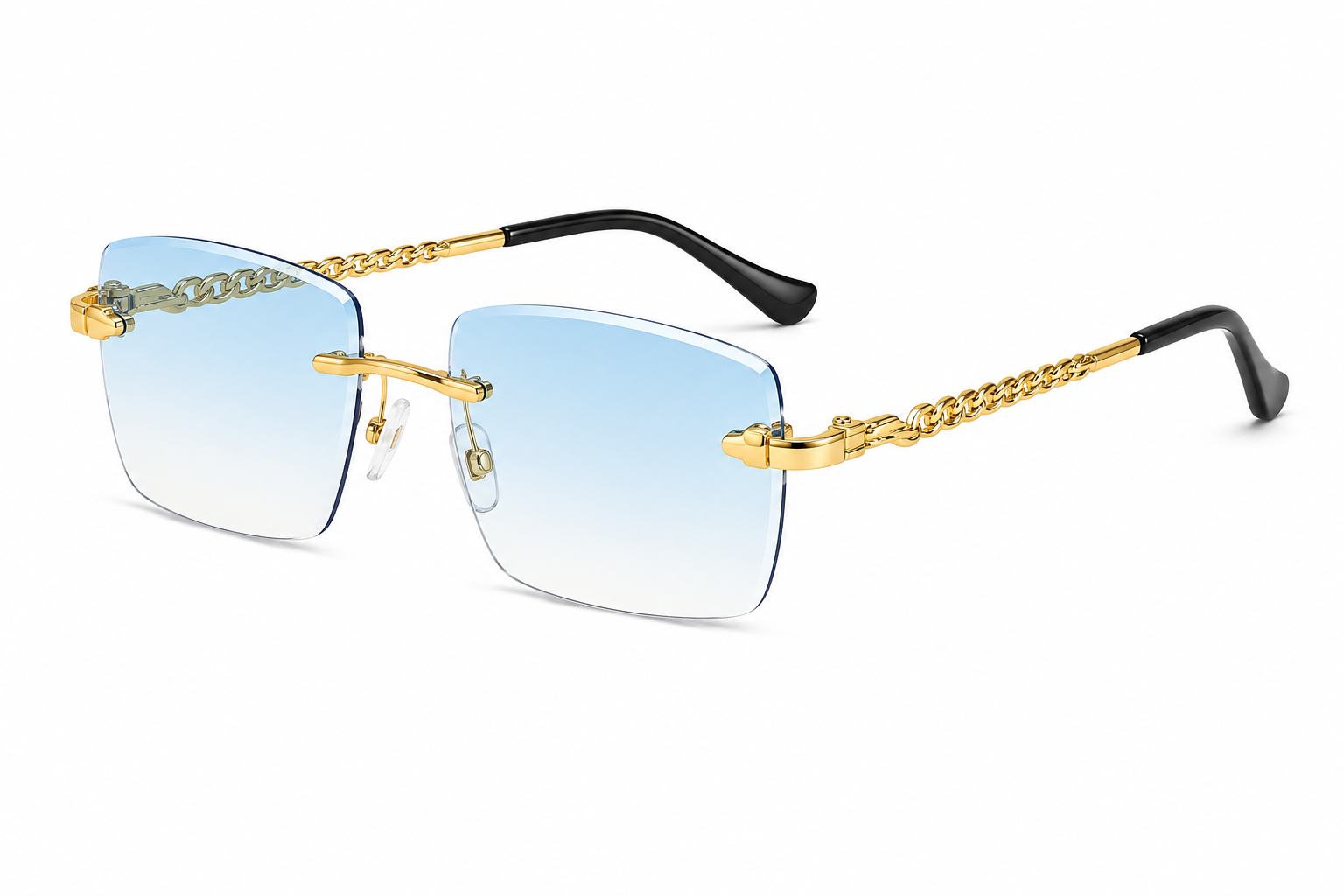 Chic Looks Rimless Square Sunglasses – EA0938