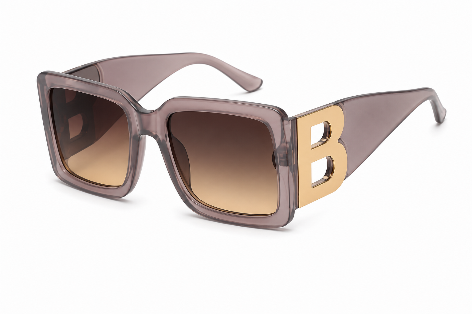 Chic Looks Square B-Detail Sunglasses – EA1603