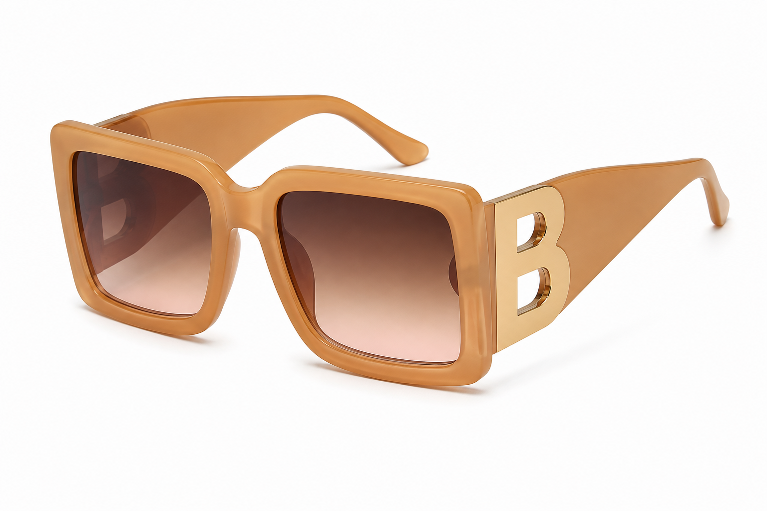 Chic Looks Square B-Detail Sunglasses – EA1603