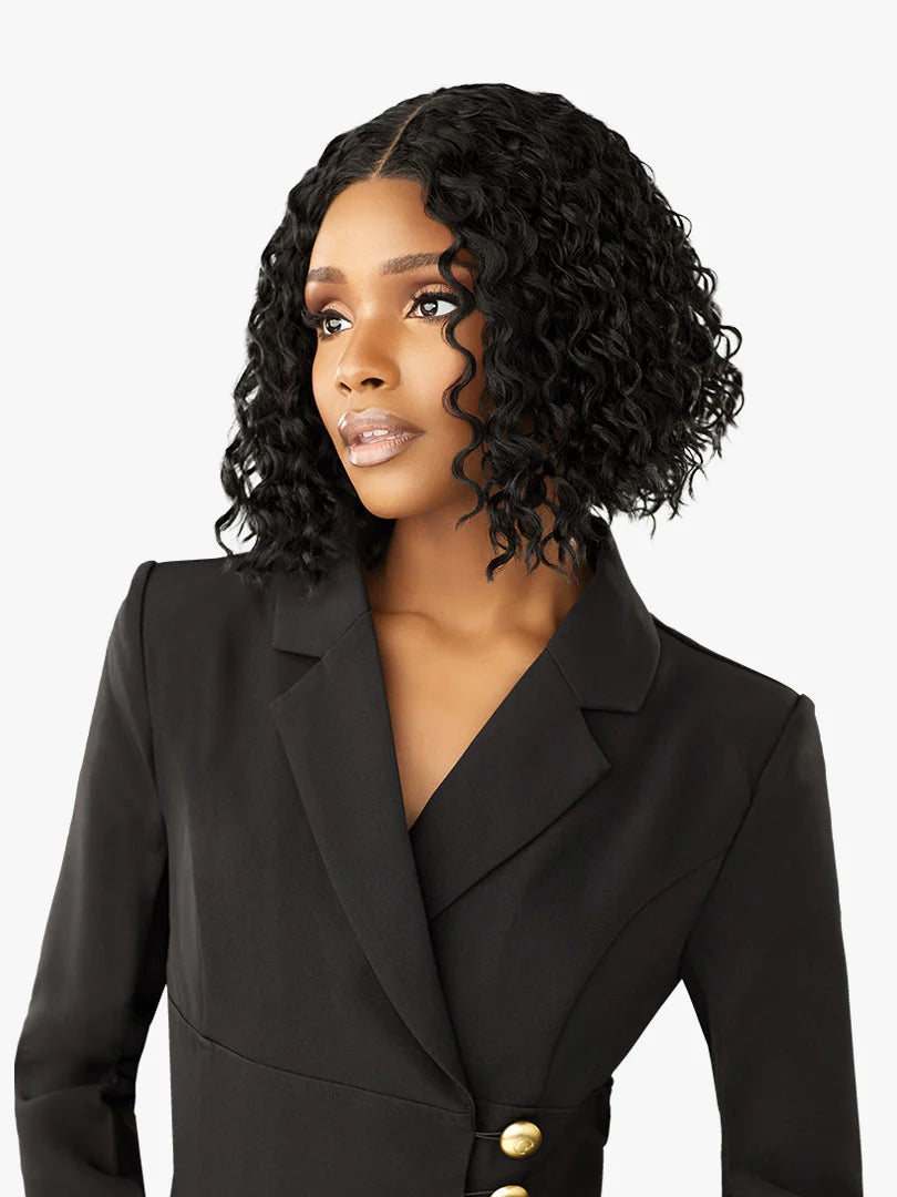 Sensationnel Synthetic Hair Butta Chic Bob Glueless HD Lace Front Wig - LOB Unit 10