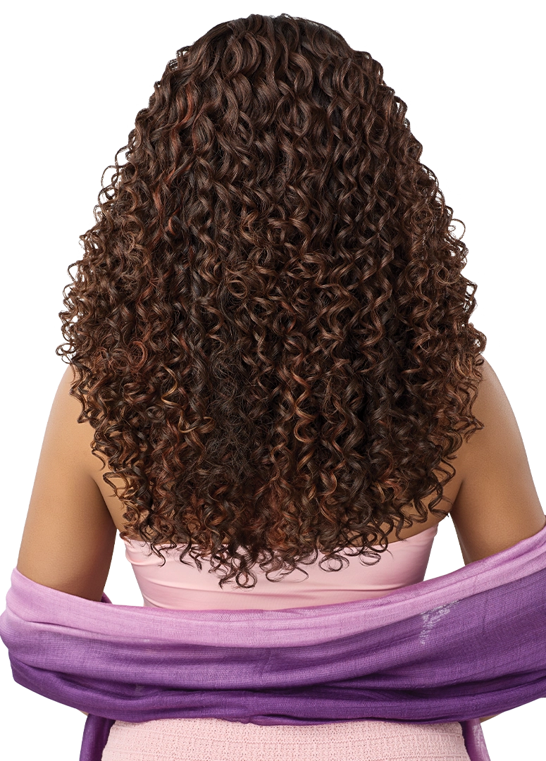 Outre Airtied 360 FlexiLace Human Hair Blend HD Lace Wig – HHB Italian Curls 22"