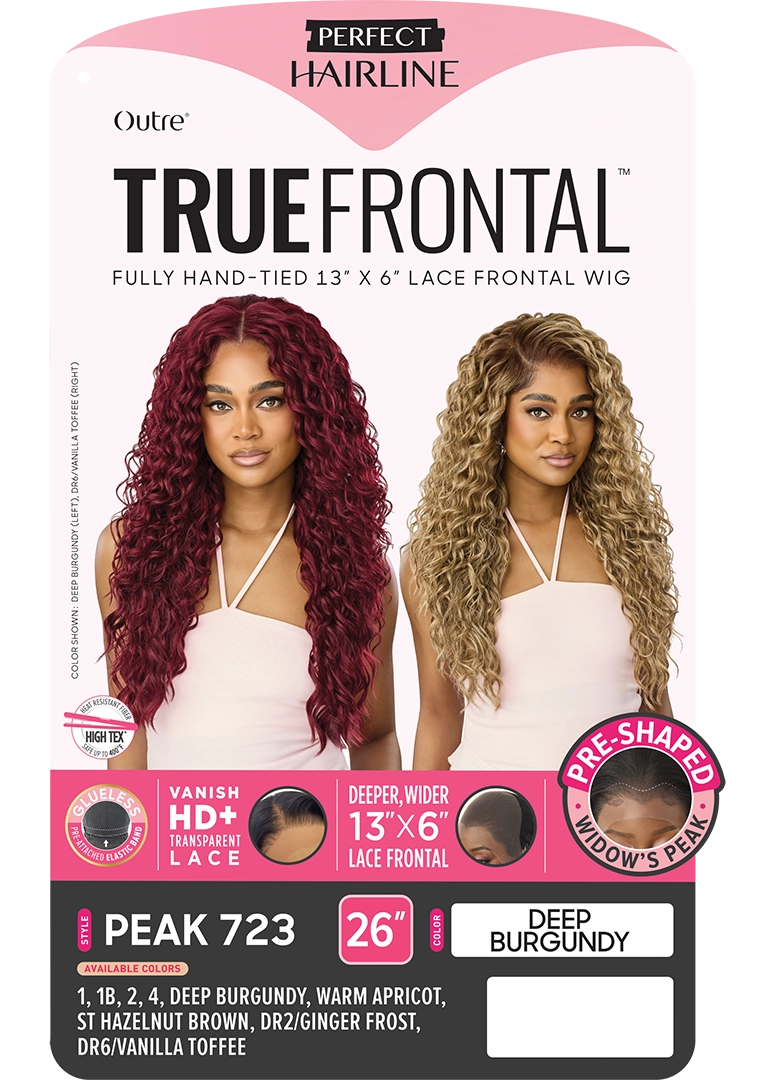 Outre Perfect Hairline True Frontal 13x6 HD Lace Front Wig - Peak 723
