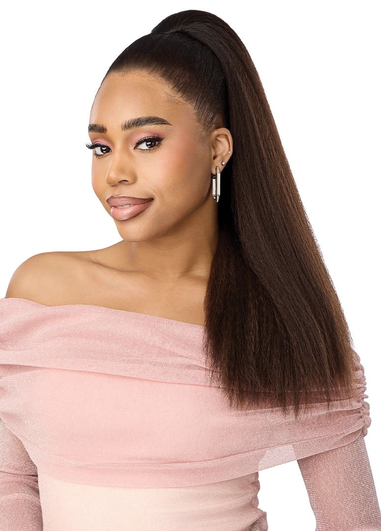 Outre Pretty Quick Drawstring Ponytail – Neesha Straight 24"