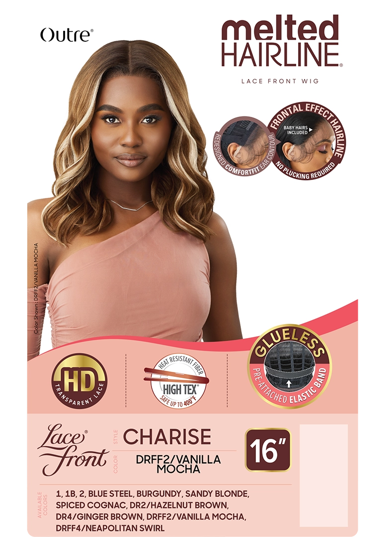 Outre Melted Hairline Synthetic HD Lace Front Wig - Charise