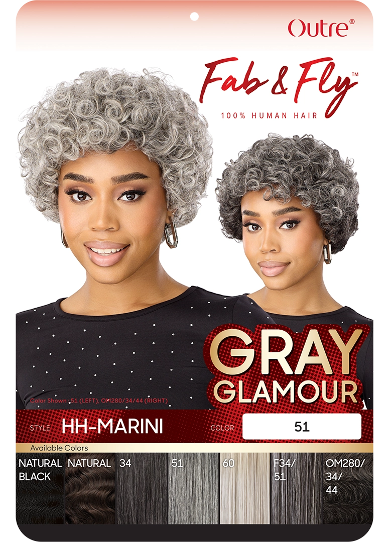 Outre Fab & Fly 100% Human Hair Full Wig – HH-Marini