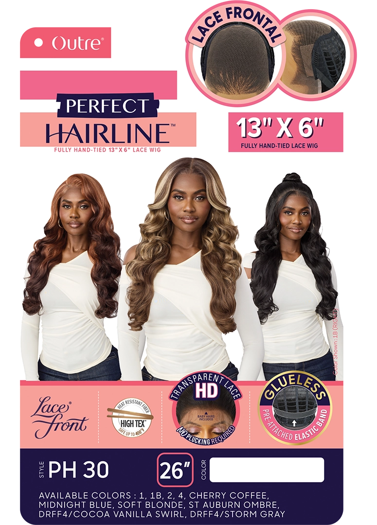 Outre Perfect Hairline Lace Front 13x6 Wig –  PH 30