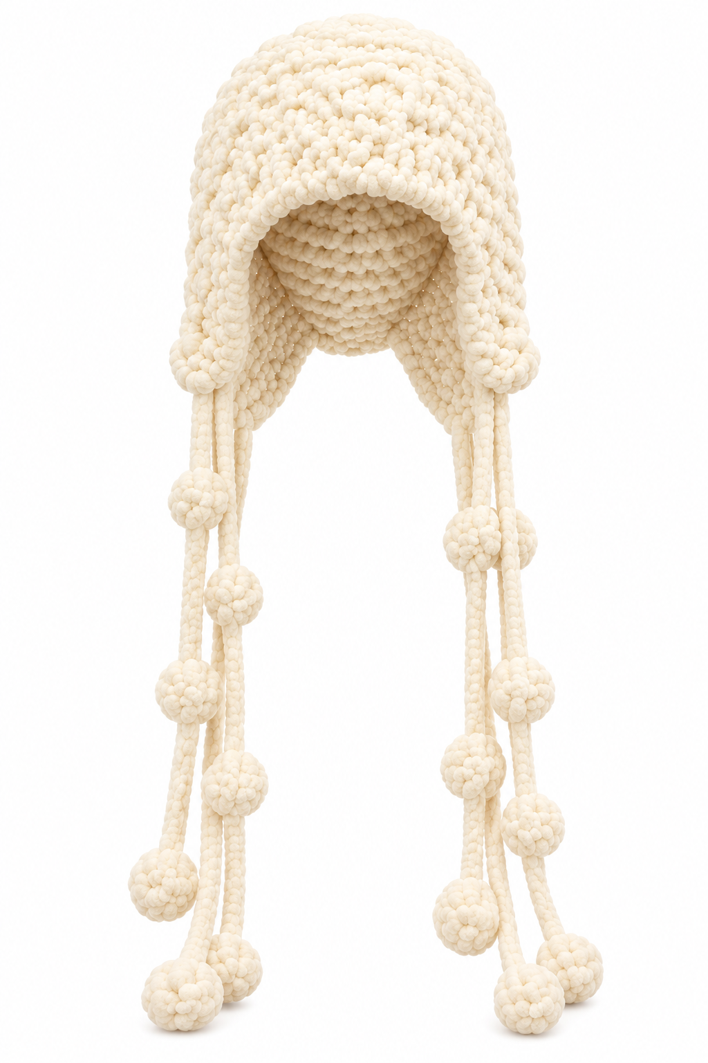 Crochet Hat with String