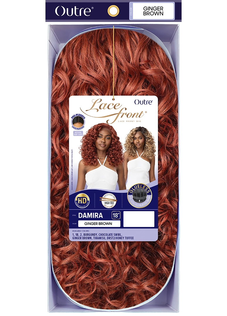 Outre Lace Frontal HD Sythetic Lace Front Wig - Damira