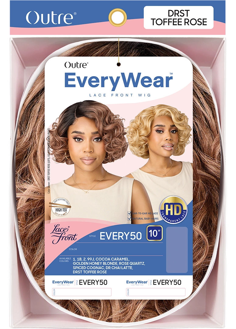 Outre Everywear Synthetic HD Lace Front Wig - Every 50