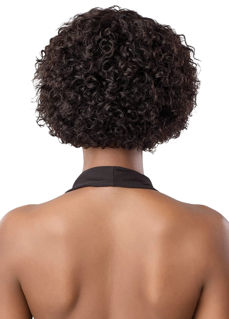 Outre MyTresses Black Label 13x5 Lace Frontal Wig 100% Unprocessed Human Hair - HH-Natural Curly Bob