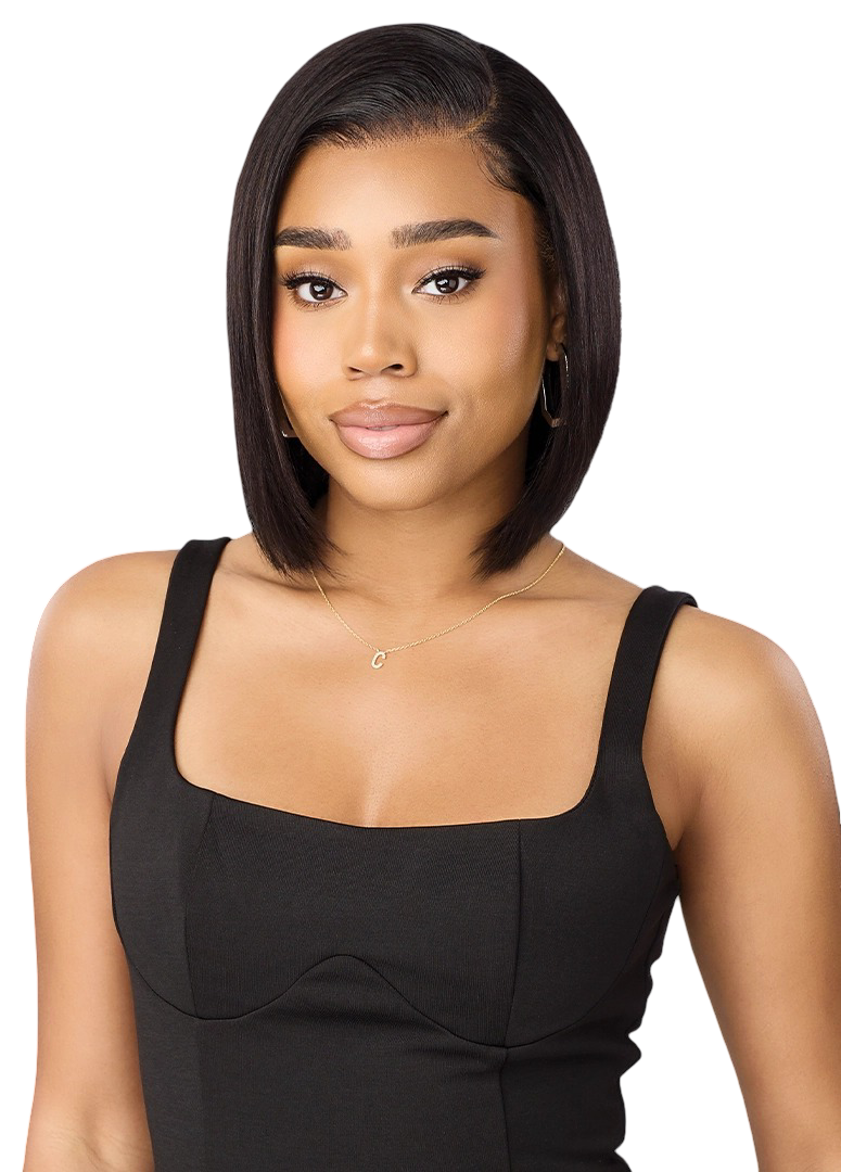 Outre MyTresses Black Label 13x5 Lace Frontal Wig 100% Unprocessed Human Hair - HH-Straight Bob