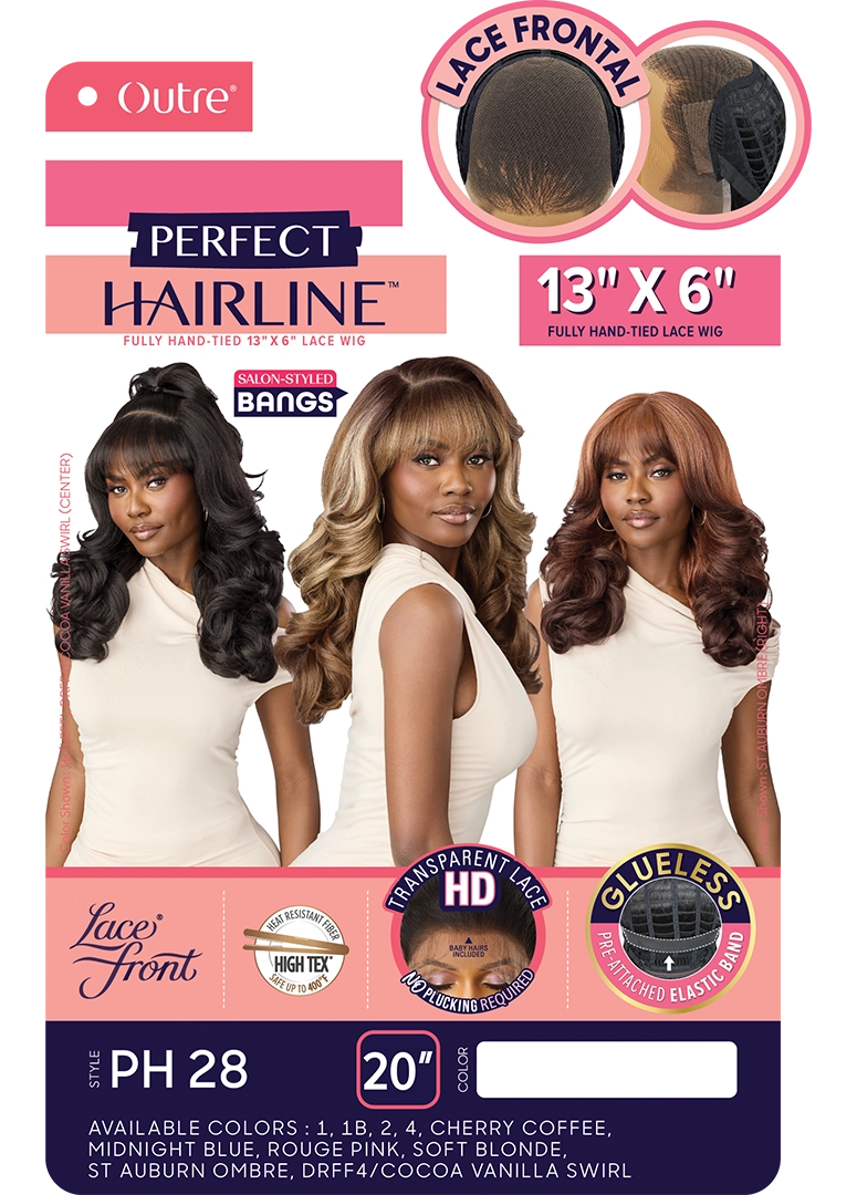 Outre Perfect Hairline Lace Front 13x6 Wig –  PH 28