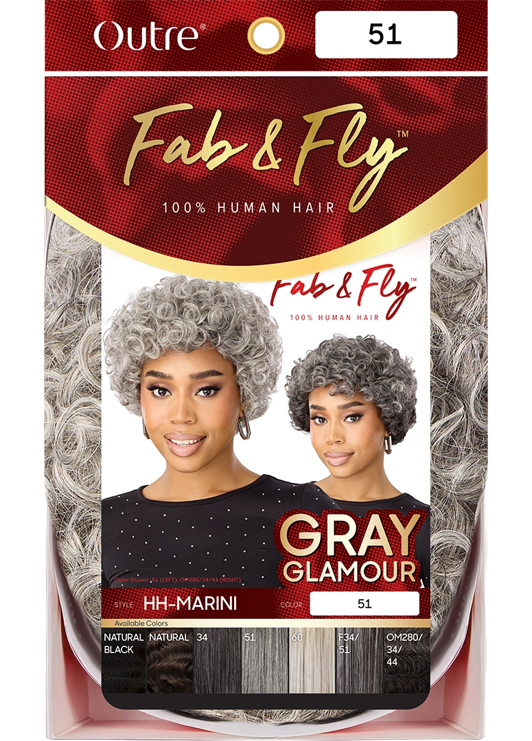 Outre Fab & Fly 100% Human Hair Full Wig – HH-Marini
