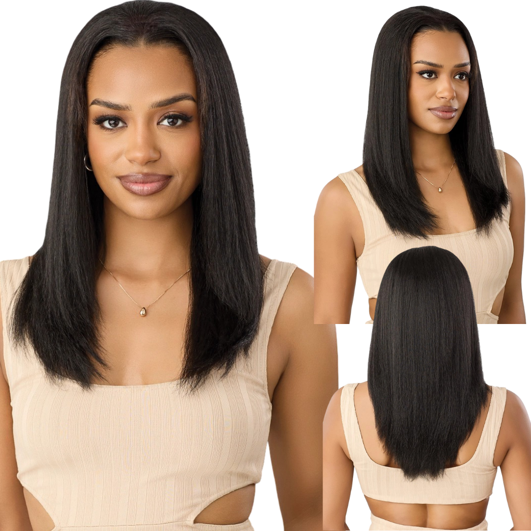 Outre Quick Weave Synthetic Half Wig – Roma