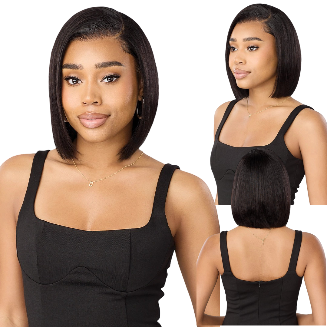 Outre MyTresses Black Label 13x5 Lace Frontal Wig 100% Unprocessed Human Hair - HH-Straight Bob