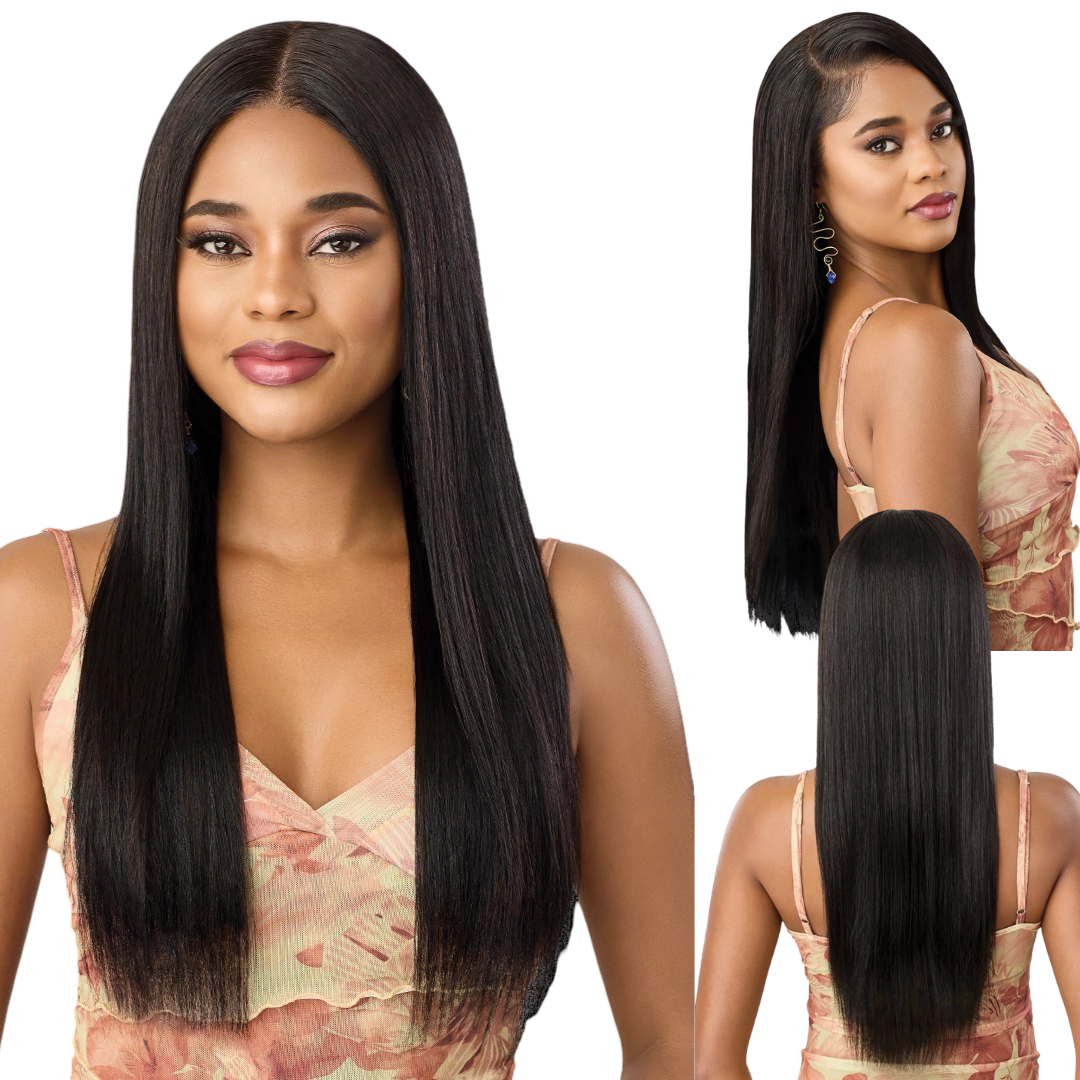Outre Sugar Punch 13x5 Lace Frontal 100% Unprocessed Human Hair Wig - HH-Remy Straight 24”