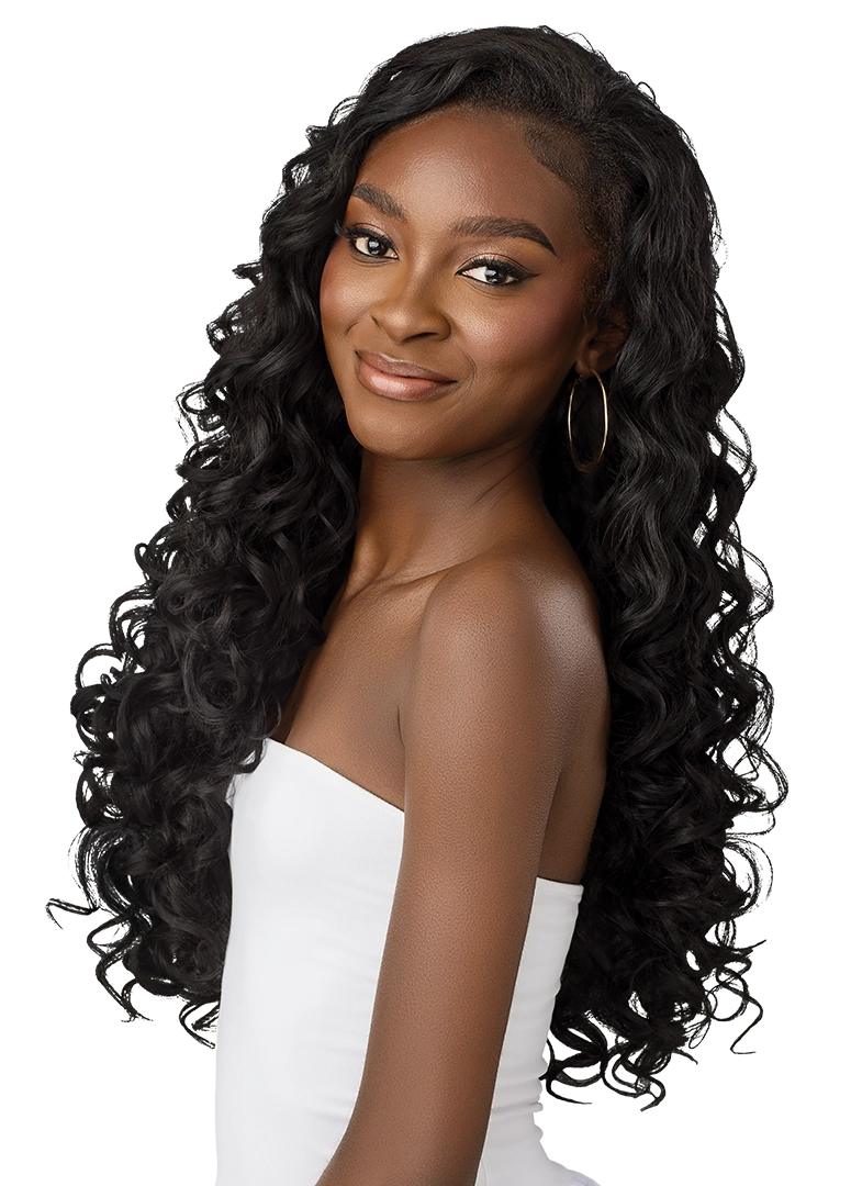 Outre Quick Weave Synthetic Half Wig – Winslet