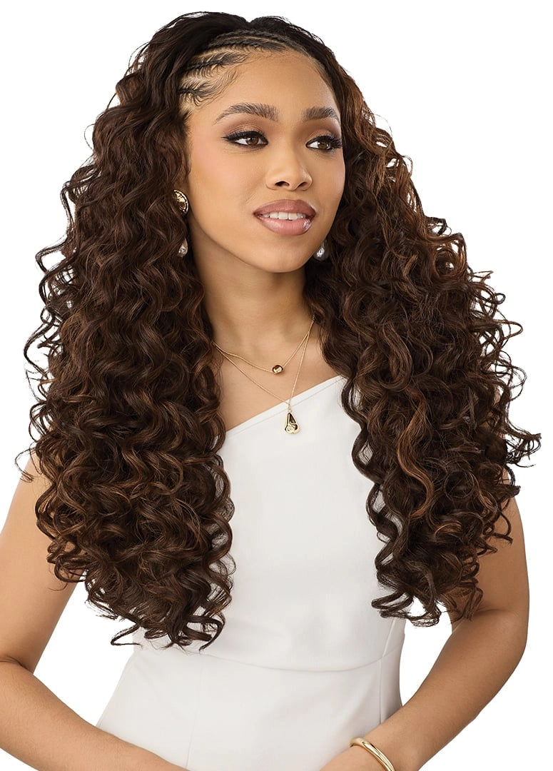 Outre Quick Weave Synthetic Half Wig – Winslet