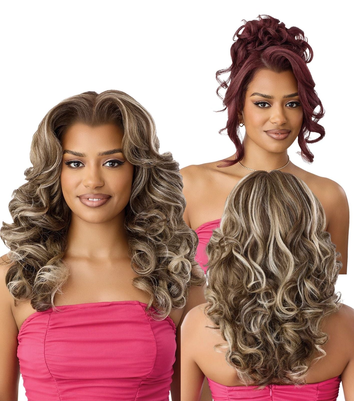 Outre Perfect Hairline True Frontal 13x6 HD Lace Front Wig - Peak 718