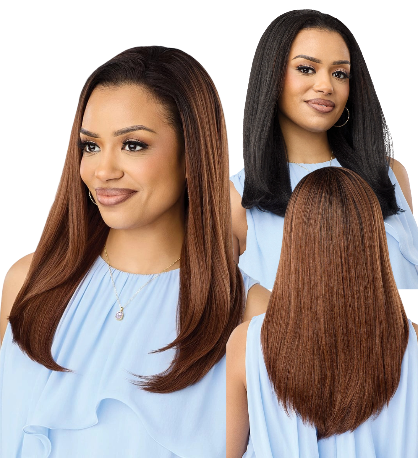 Outre Quick Weave Flowair Synthetic Half Wig – Flow 6