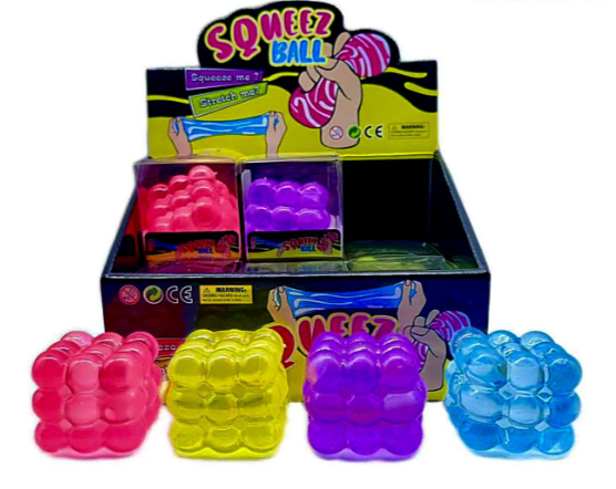 Squishy TPR Stress Relief Toy – Water Cube