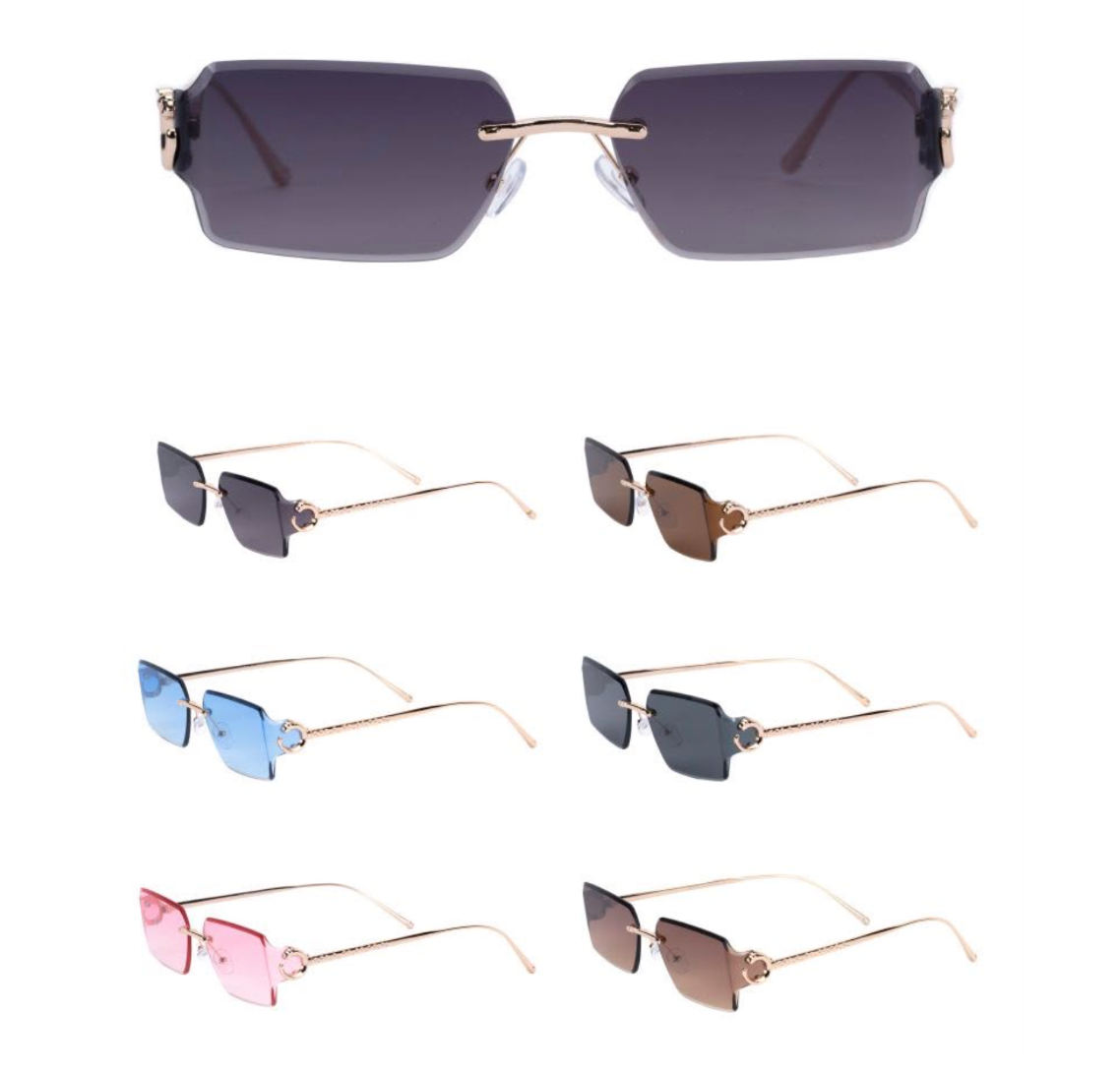 Chic Looks Rimless Sunglasses – EA0999