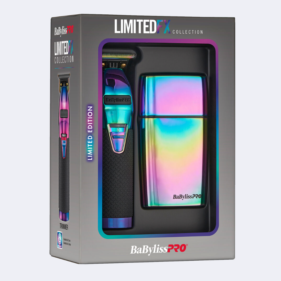 BaBylissPRO LimitedFX Iridescent Trimmer & Double-Foil Shaver