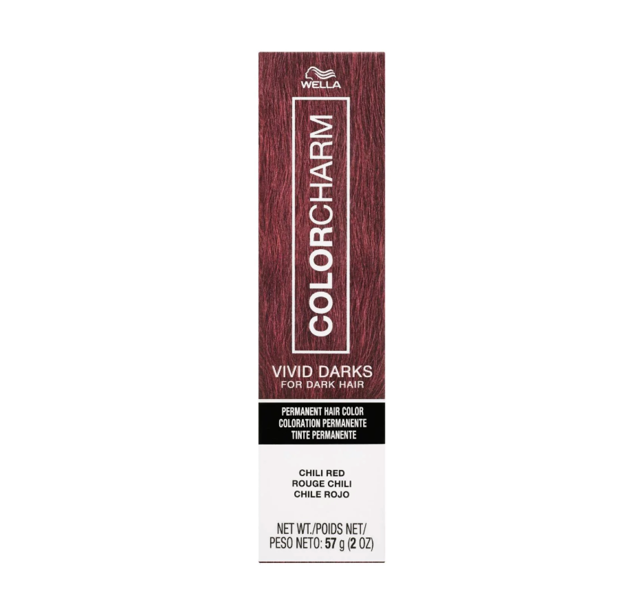 Wella Color Charm Vivid Darks Permanent Cream Hair Color – 2oz