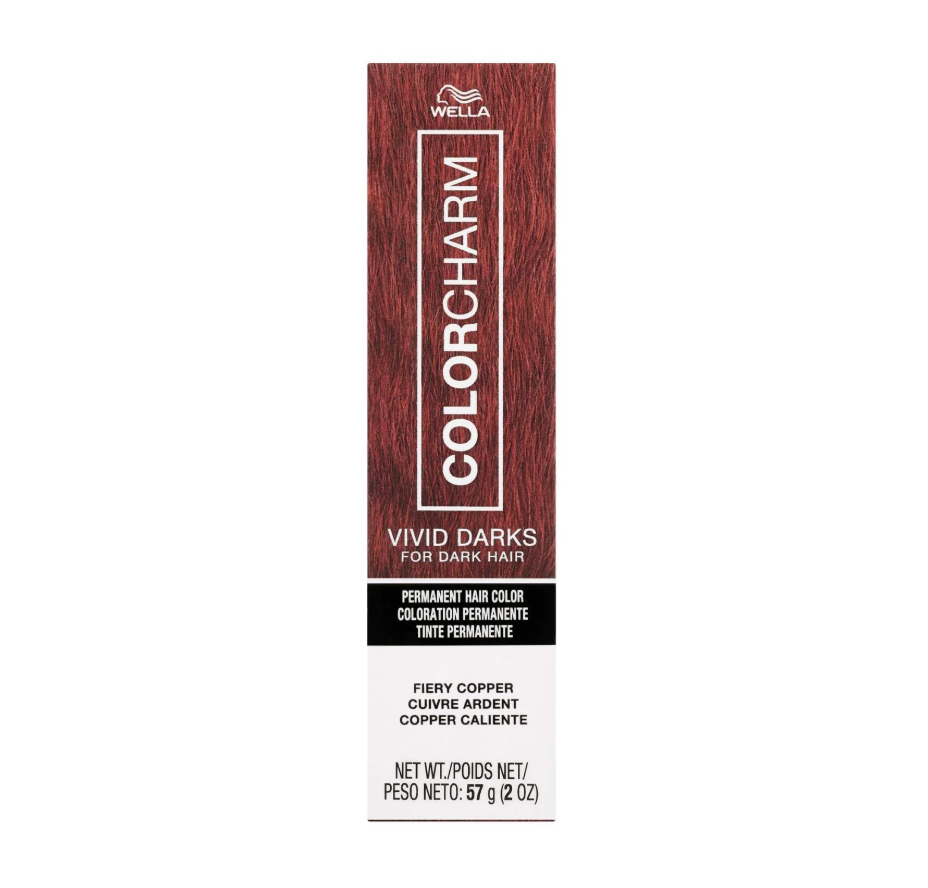 Wella Color Charm Vivid Darks Permanent Cream Hair Color – 2oz