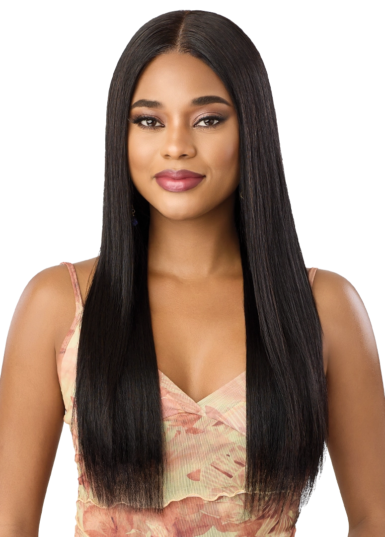 Outre Sugar Punch 13x5 Lace Frontal 100% Unprocessed Human Hair Wig - HH-Remy Straight 24”