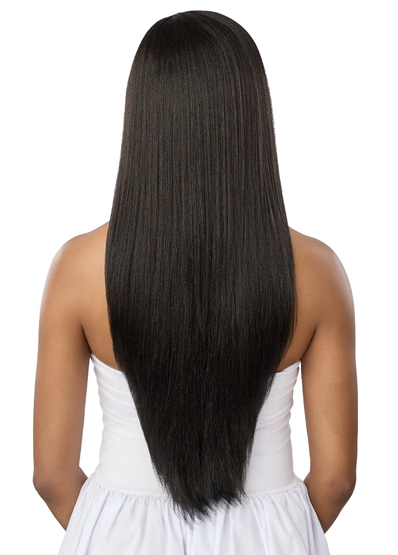 Outre Quick Weave Synthetic Half Wig – Delaney