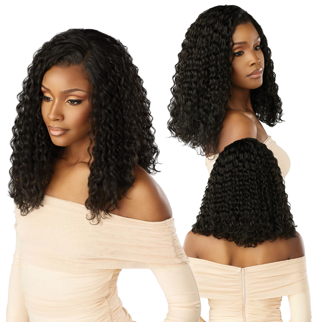Sensationnel Crowned Edge 13x5 Synthetic HD Lace Wig – Water Deep 16”
