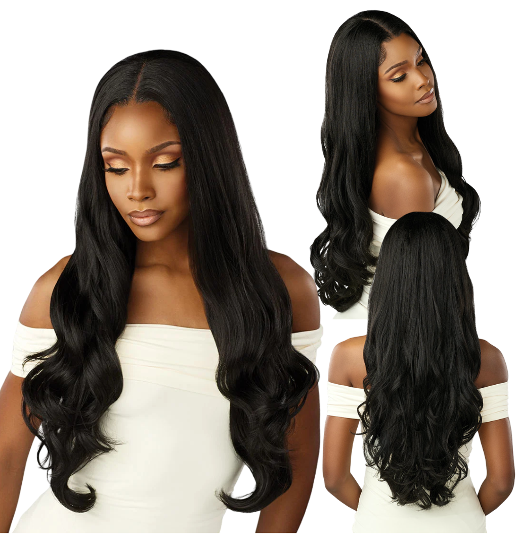 Sensationnel Crowned Edge 13x5 Synthetic HD Lace Wig – Euro Body 28”