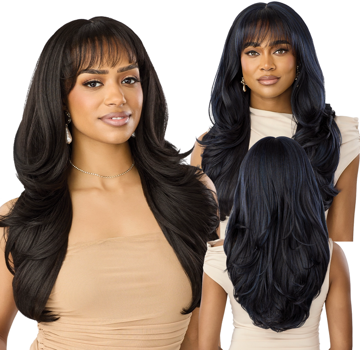Outre Melted Hairline Synthetic HD Lace Front Wig – MH 152