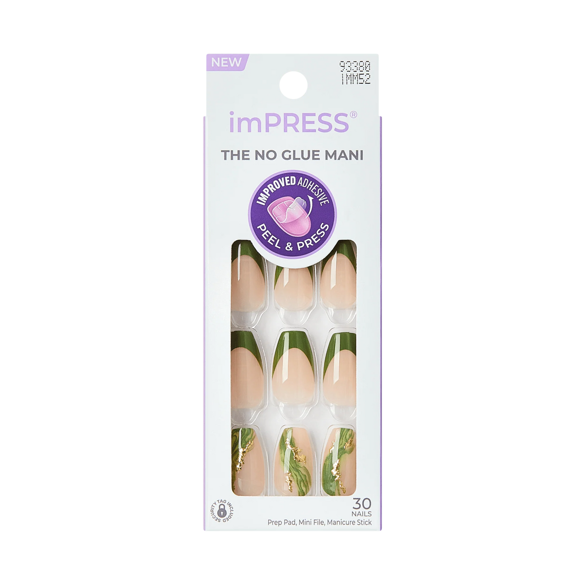 KISS imPRESS Design Press-On Nails – No Glue Needed