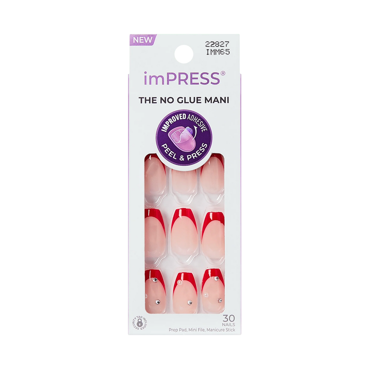 KISS imPRESS Design Press-On Nails – No Glue Needed