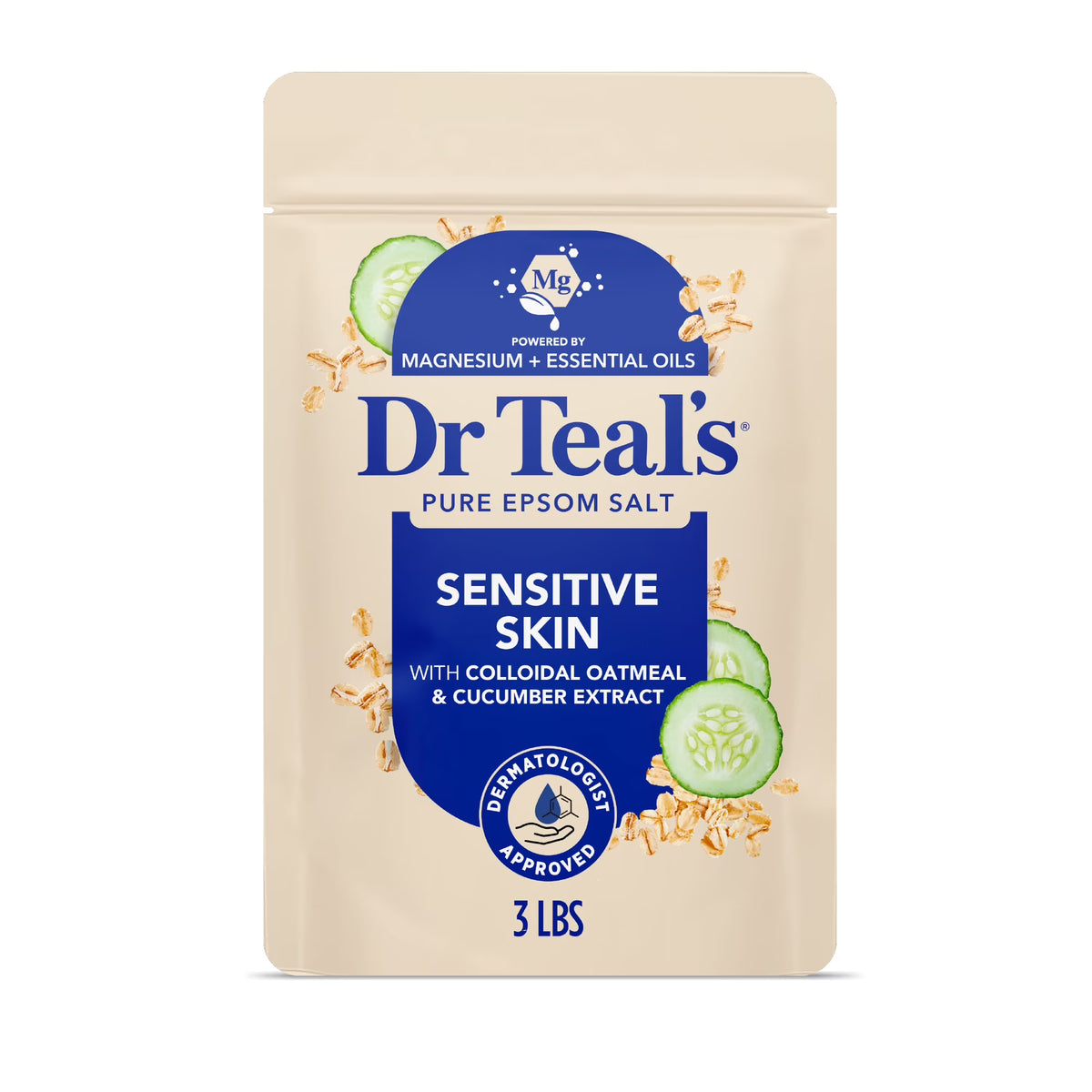 Dr Teal's Epsom Salt Magnesium Soak – 3 lbs