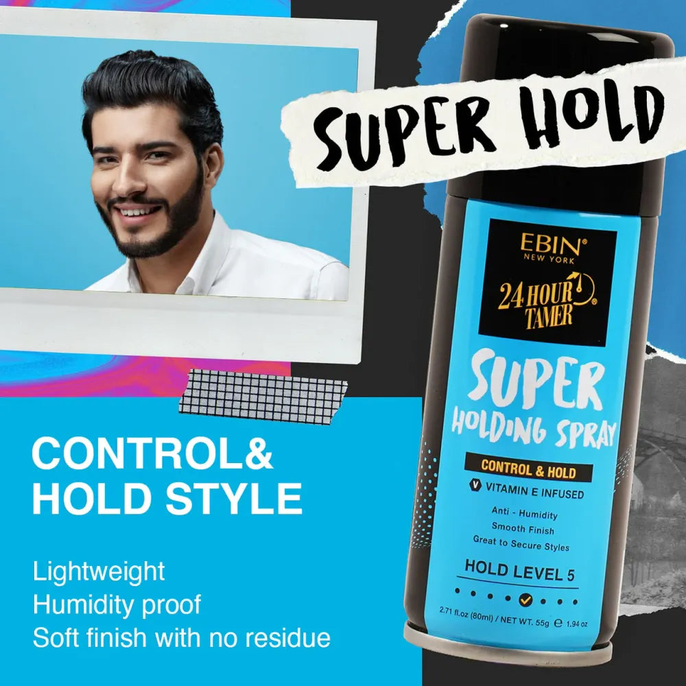 EBIN 24 Hour Tamer Holding Spray