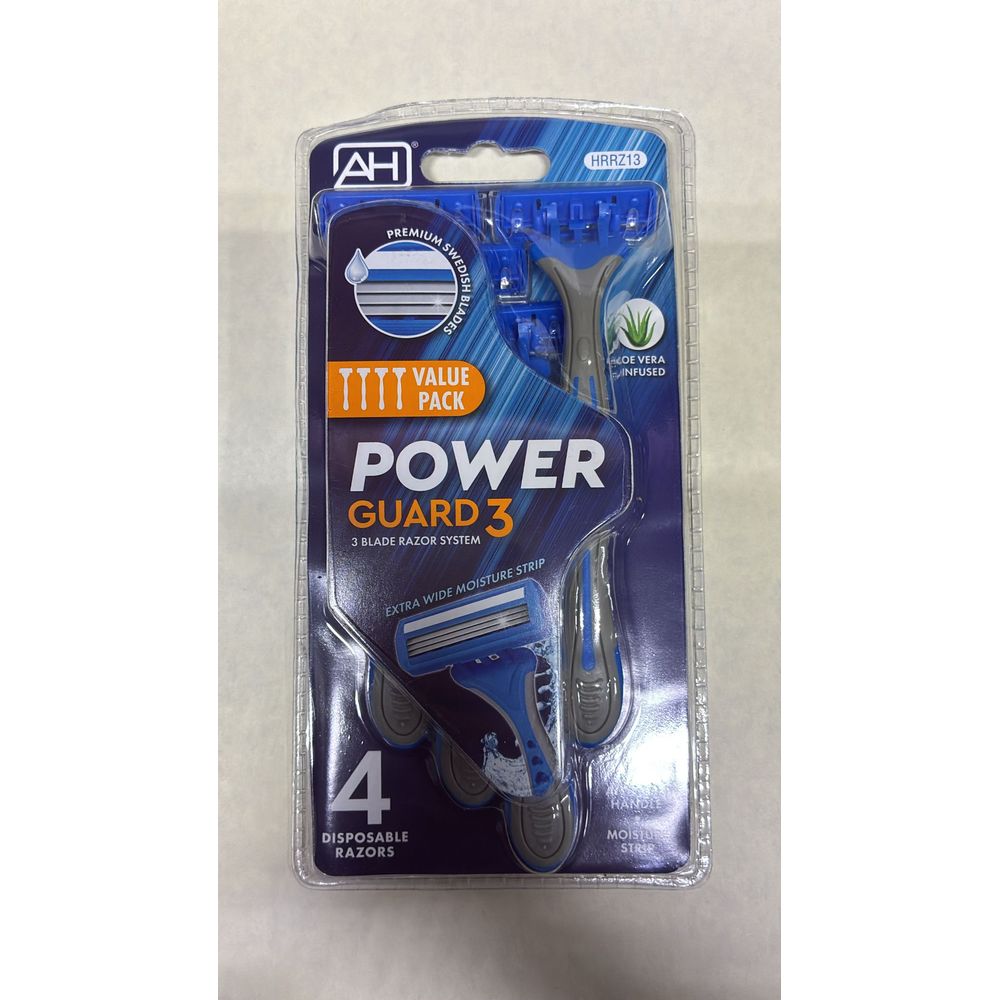 Absolute Hot Men’s Razor Power Guard Series - Beauty Exchange Beauty Supply