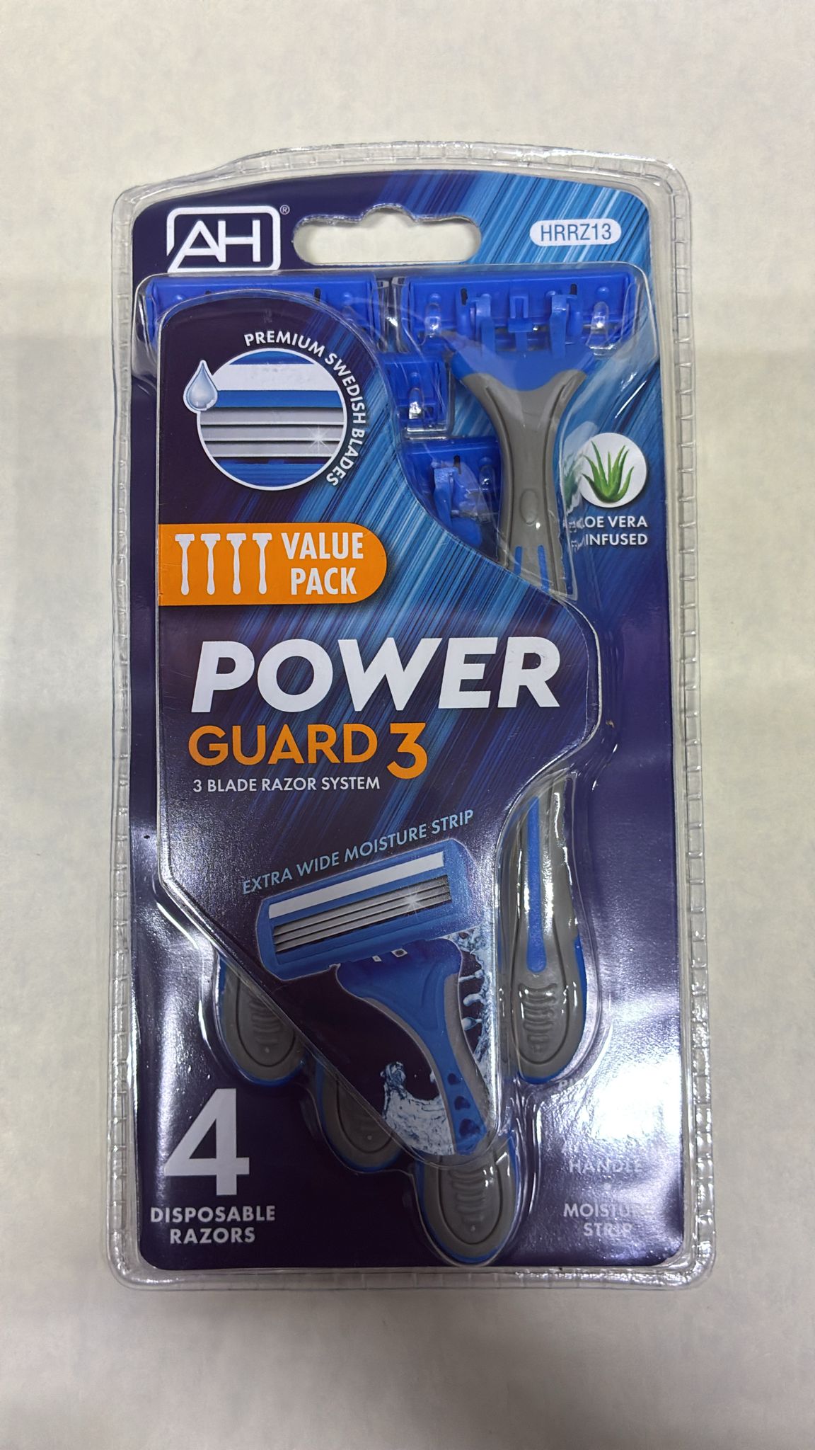 Absolute Hot Men’s Razor Power Guard Series - Beauty Exchange Beauty Supply