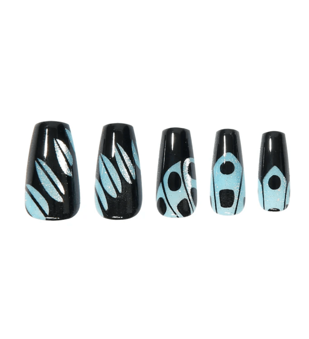 Absolute New York Beautifly Press - On Nails - Coffin Medium - Beauty Exchange Beauty Supply