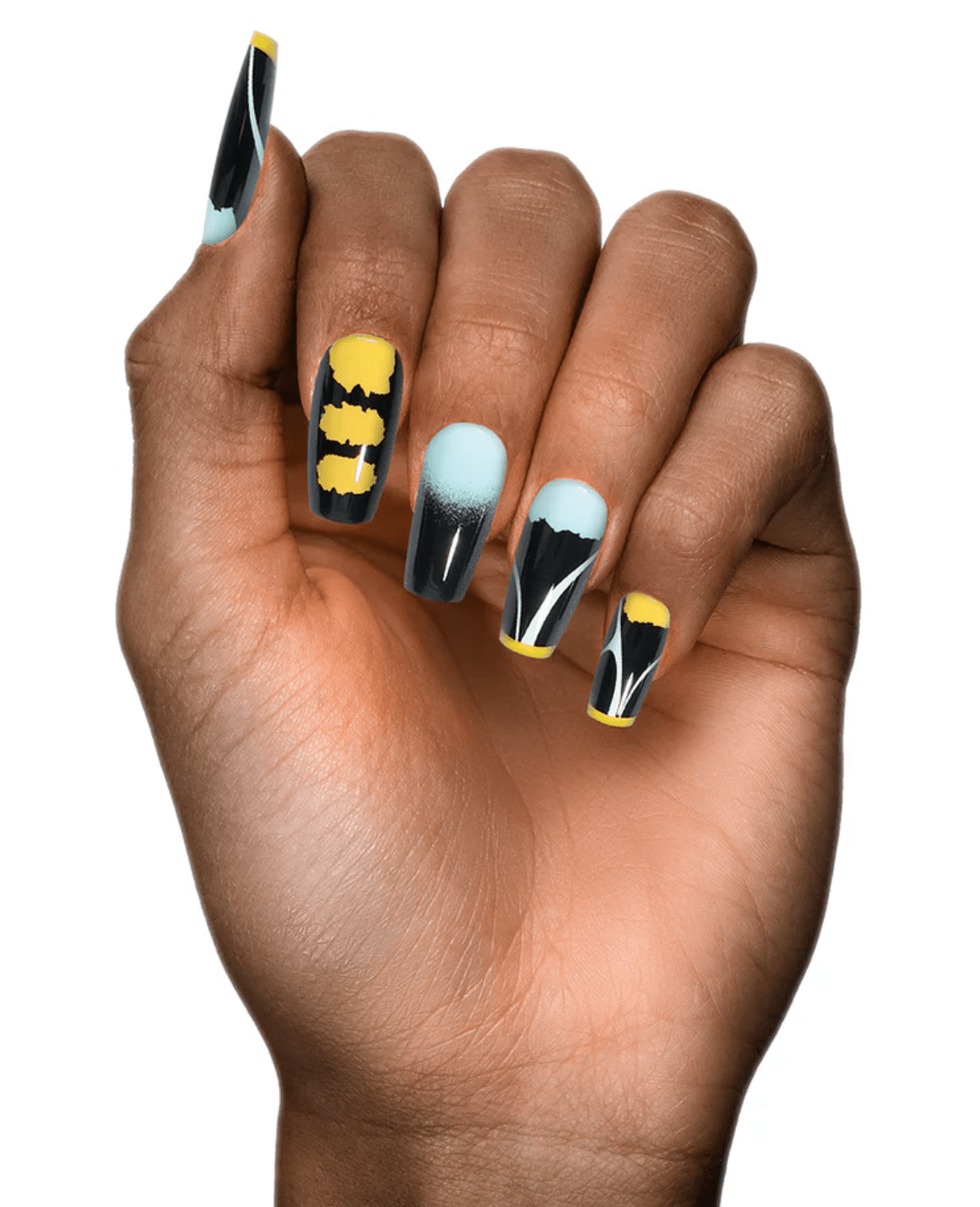 Absolute New York Beautifly Press - On Nails - Coffin Medium - Beauty Exchange Beauty Supply