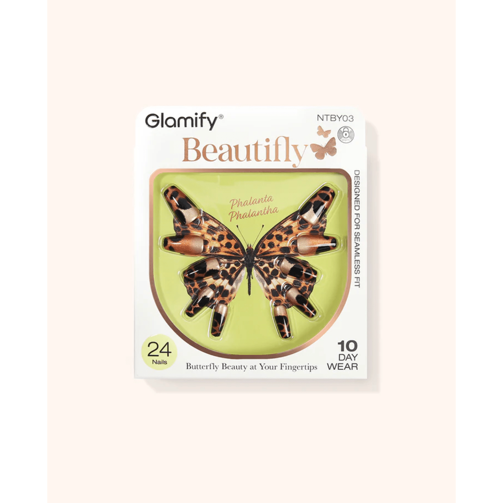 Absolute New York Beautifly Press - On Nails - Coffin Medium - Beauty Exchange Beauty Supply