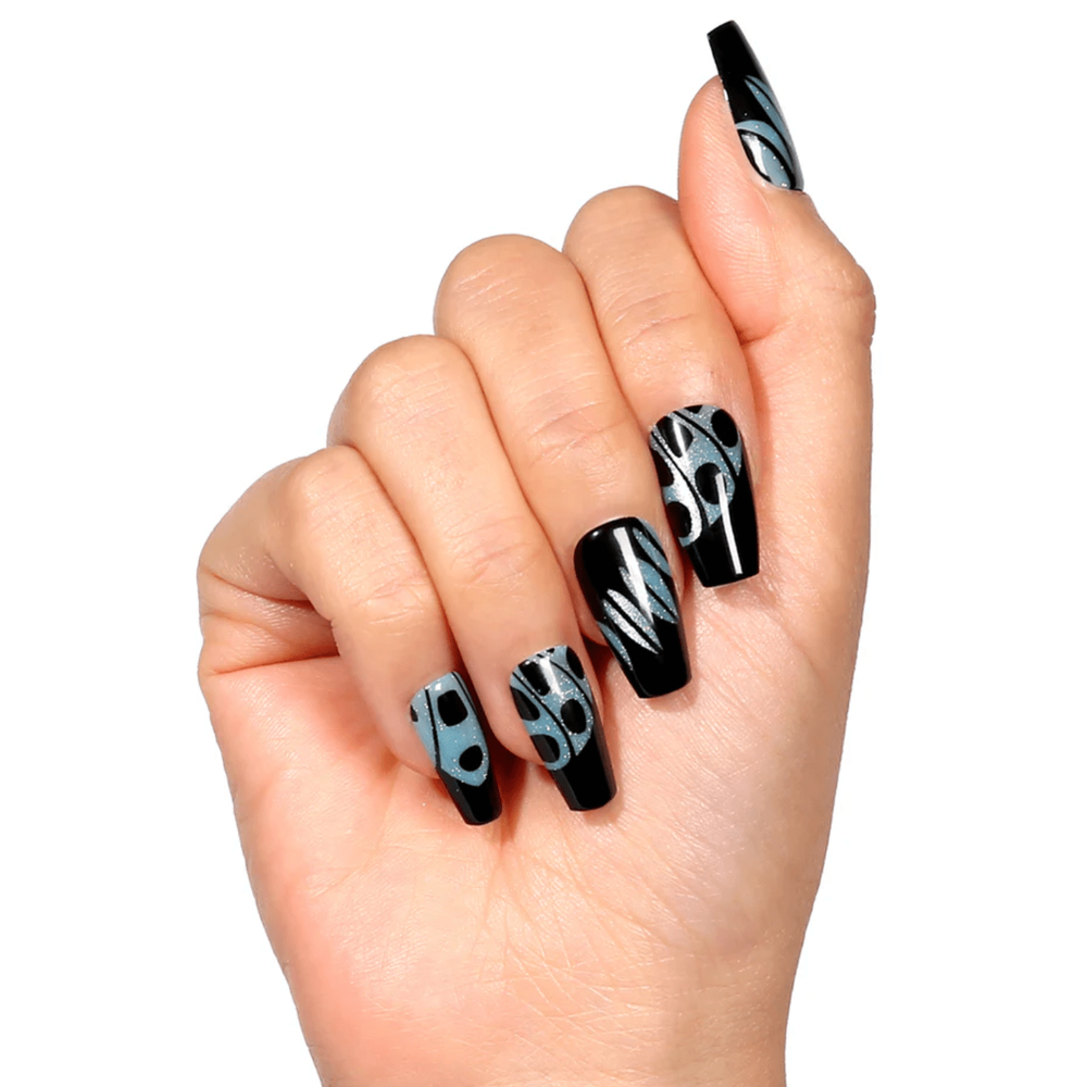 Absolute New York Beautifly Press - On Nails - Coffin Medium - Beauty Exchange Beauty Supply