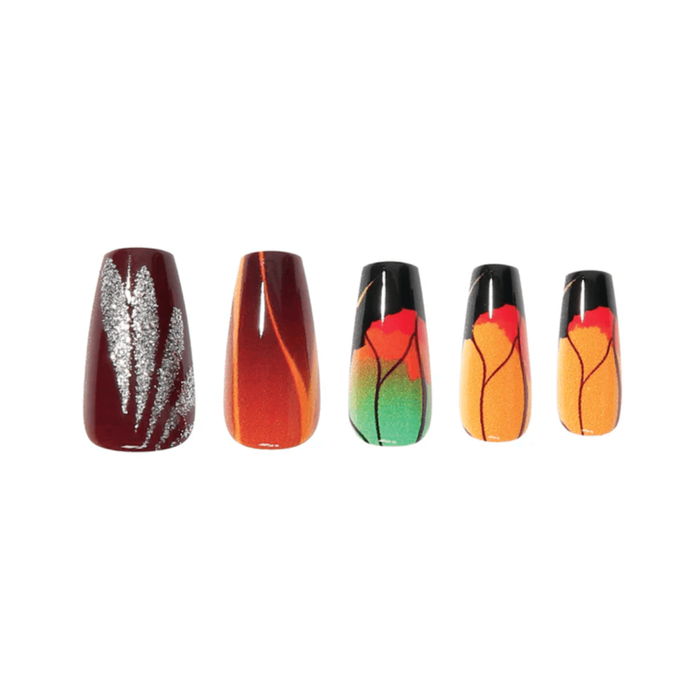 Absolute New York Beautifly Press - On Nails - Coffin Medium - Beauty Exchange Beauty Supply