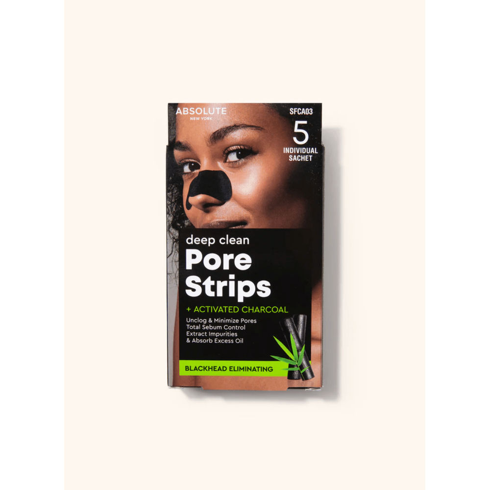 Absolute New York Deep Clean Pore Strips – 5 Sheets - Beauty Exchange Beauty Supply