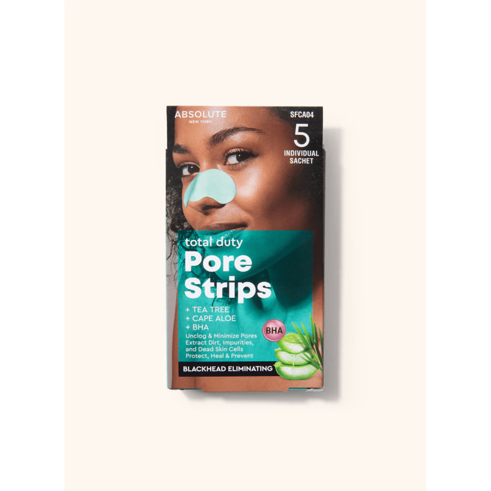 Absolute New York Deep Clean Pore Strips – 5 Sheets - Beauty Exchange Beauty Supply