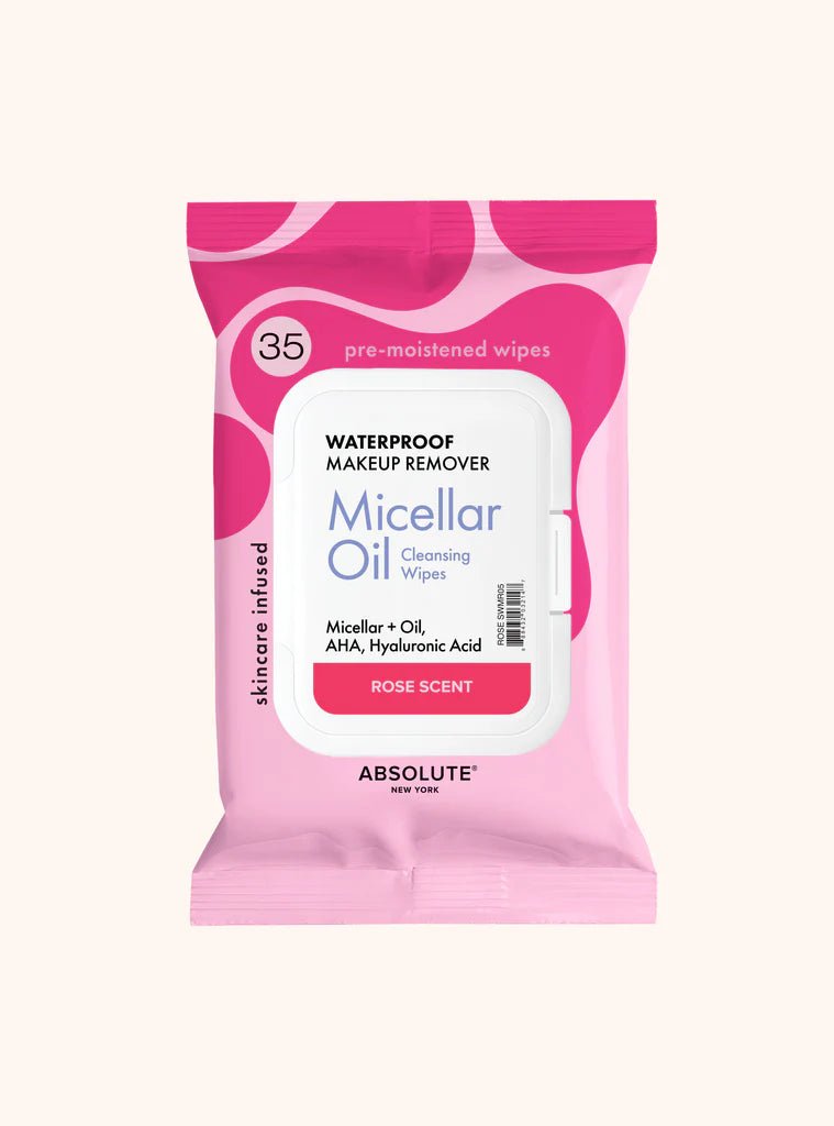 Absolute New York Micellar Oil Cleansing Wipes - 30 Wipes - Beauty Exchange Beauty Supply
